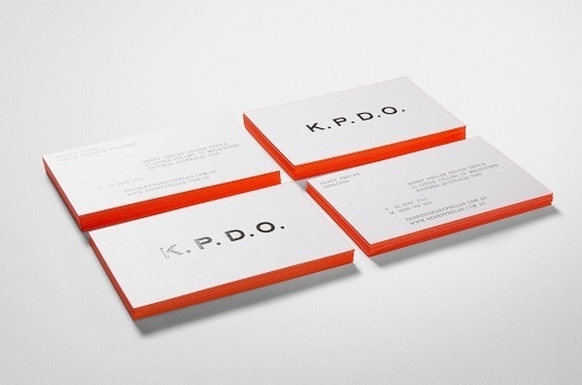 News/Recent - Fabio Ongarato Design | K.P.D.O. #edge #printing #identity #stationery