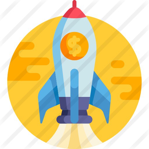 See more icon inspiration related to business and finance, startup, rocket launch, space ship launch, rocket ship, space ship, transportation, rocket and transport on Flaticon.