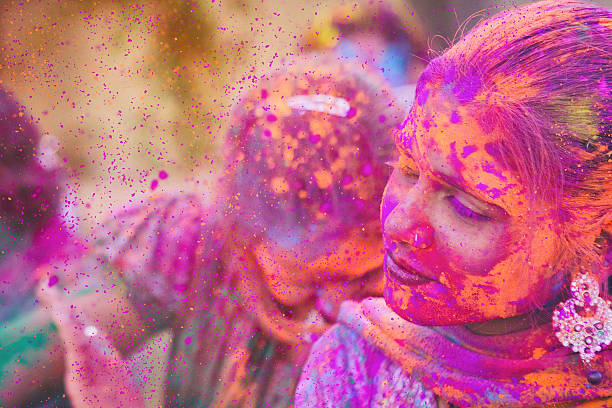Color Explosion at Holi Festival in India