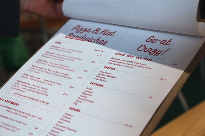 menu detail #menu #gruff #the