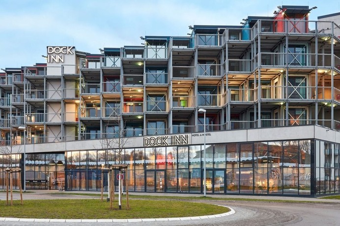 Container Hostel in Germany with an Industrial Twist