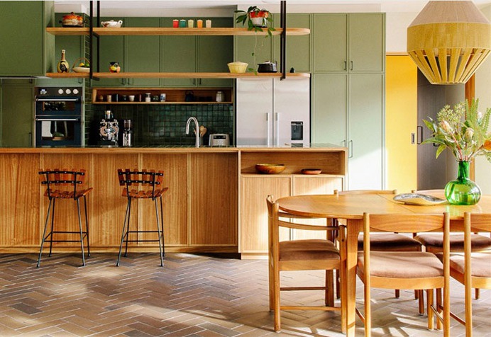 65 Adorable Mid Century Modern Kitchen Ideas