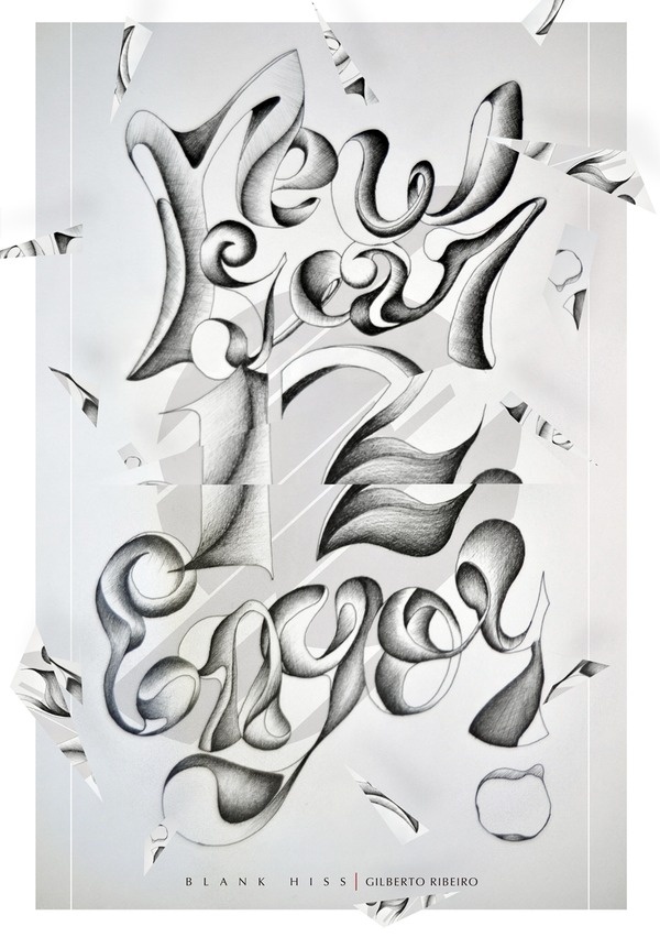 New Year 12 on the Behance Network #year #12 #artgroup #hiss #blank #oyphis #new