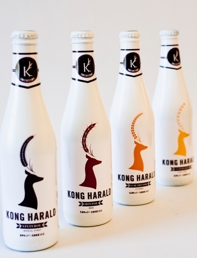 55 Most Powerful Minimal Packaging Design-№2 | Leaflette #packaging #beer #minimal