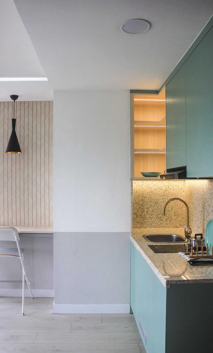kitchen, Co+in Collaborative Lab