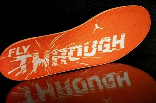 Nike Jordan 2012 #branding #design #application #set #environmental #typography