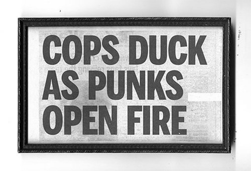 ONLY THE YOUNG DIE YOUNG #punk