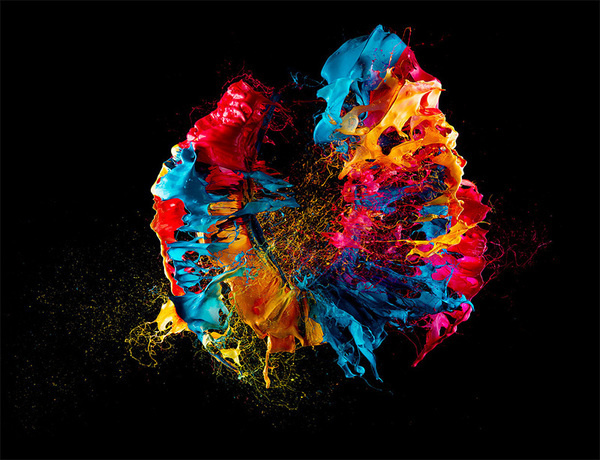 Liquid Jewels: High Speed Photos of Paint on Popped Balloons by Fabian Oefner #explosion #pop #color #balloon #paint #liquid #splatter