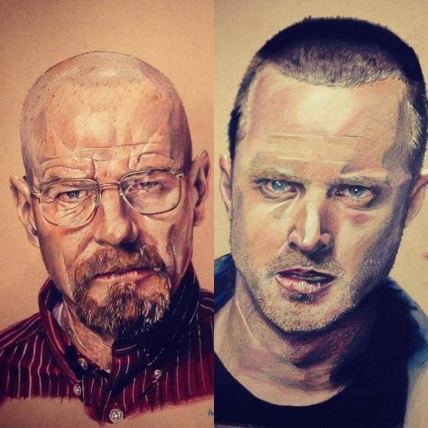 CJWHO ™ (Breaking Bad Drawings by Andrew Wilson Get ready...) #amazing #breaking #wilson #design #illustration #art #drawing #bad #andrew