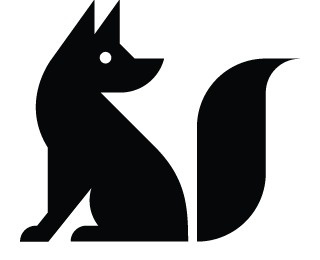 The Fox Is Black #fox #black #thefoxisblack #identity #blog #symbol #logo