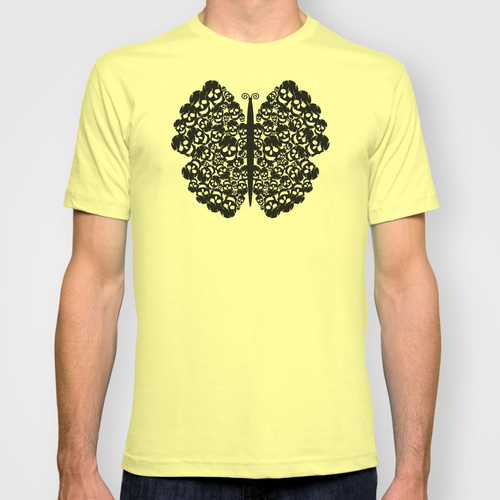 Kelebek #skull #tshirt #men
