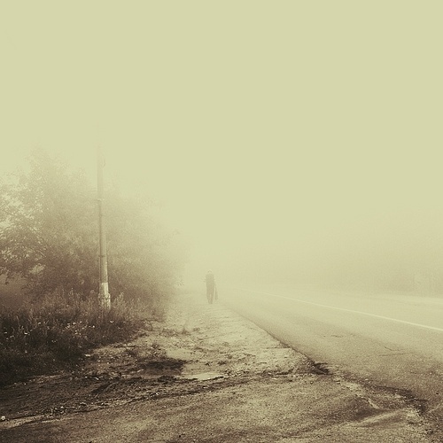 All sizes | Untitled | Flickr - Photo Sharing! #road #photography #walking #man #garmonique
