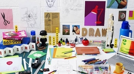 FormFiftyFive – Design inspiration from around the world » Search Results » illustration #mark #illustration #desktop #howe