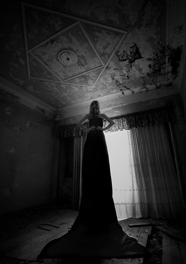 MUSE on the Behance Network #white #woman #black #photography #and #dress