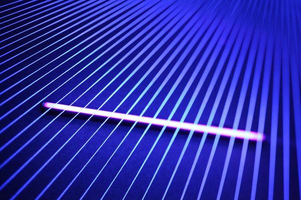Get Trapped Inside Djeff's Mesmerizing Ultraviolet Light Web | The Creators Project #light