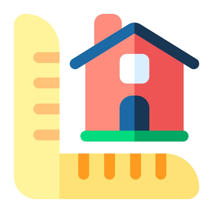 See more icon inspiration related to ruler, size, rent, architecture and city, real estate, dimensions, architecture, measurement, property, education, house and home on Flaticon.