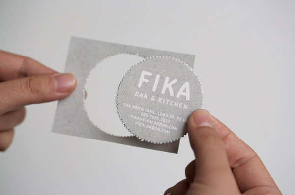 Fika Designers Anonymous #identity #print collateral #designers anonymous
