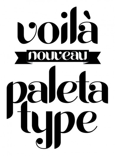 paleta type on the Behance Network #who #type #dani #paleta