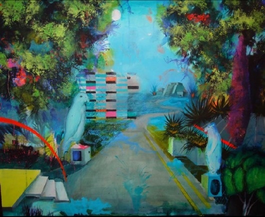 Art Sponge I Inspirational Visual Art #color #consciousness #landscape #vera #painting #solodovnikova #elena