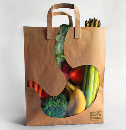 Designersgotoheaven.com Dahee Song and Manuel Aleman for City Harvest. #bag #stomach