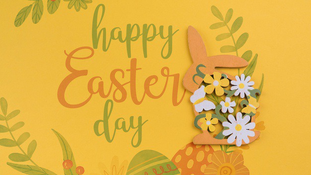 Happy easter day Free Psd. See more inspiration related to Flower, Mockup, Floral, Typography, Spring, Leaves, Celebration, Happy, Font, Holiday, Mock up, Easter, Plant, Drawing, Religion, Egg, Painting, Lettering, Traditional, Bunny, Test, Daisy, View, Up, Happy easter, Day, Top, Top view, Eggs, Cultural, Tradition, Mock, Seasonal and Paschal on Freepik.