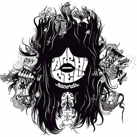 12 cover Photos from ARCHIBELL Records (ARCHIBELL Records) on Myspace #white #girl #black #silhouette #and #music #logo #face