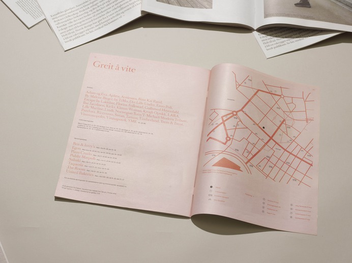 Paleet Magazine - Mindsparkle Mag Paleet , designed by Vetle Majgren Uthaug & Hanne Årsnes from Geelmuyden Kiese, is Oslo's unique destination for fashion, food and lifestyle with nearly 40 fashion concepts, restaurants, and specialty stores. #logo #packaging #identity #branding #design #color #photography #graphic #design #gallery #blog #project #mindsparkle #mag #beautiful #portfolio #designer