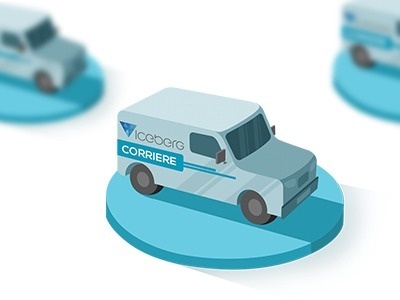 Delivery Van icon #icon #van #delivery #iconography
