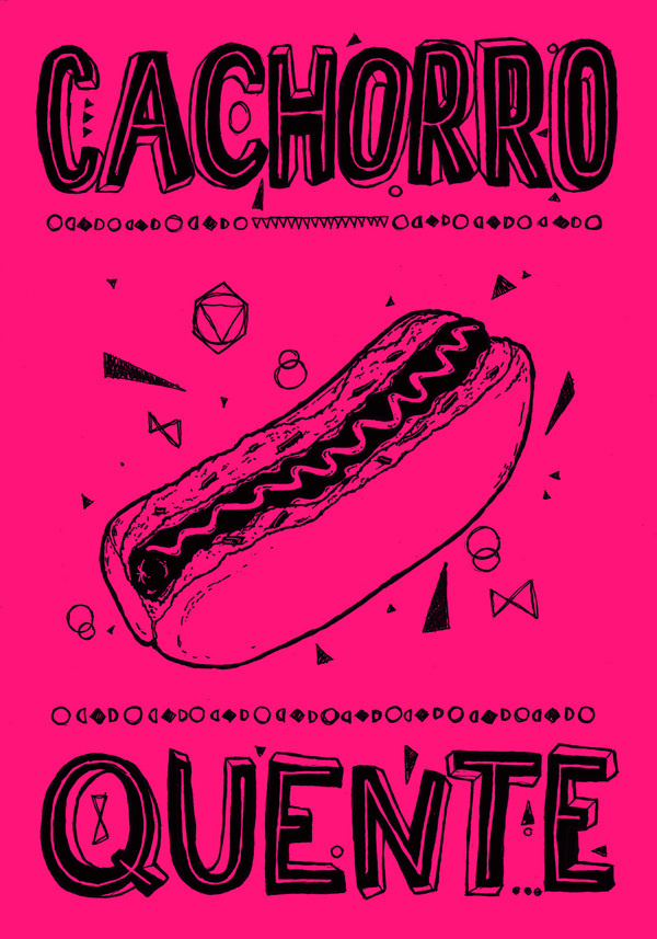 Food Posters on Behance #food #lettering #poster #typography