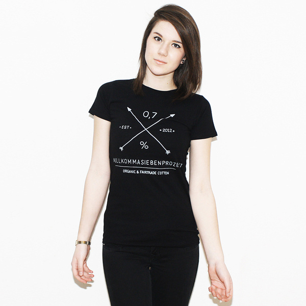 NKSP Shirt Logo schwarz W #fashion #arrows #textile #shirt