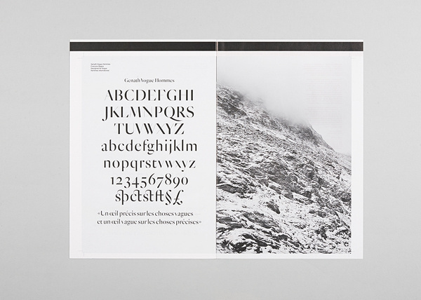 MAAD / Type we just made #mountain #swiss #specimen #picture #type #typography