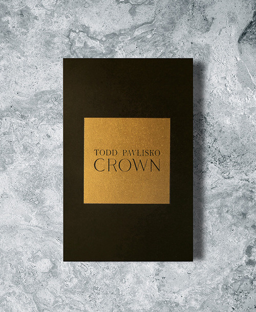 Todd Pavlisko - Crown Thermography- gold. #thermography #print #gold #typography