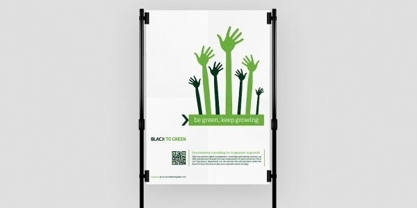 Black To Green, Be Green - NESTOR GARCIA | BRANDESIGNER #branding #black #identity #logo #to #green