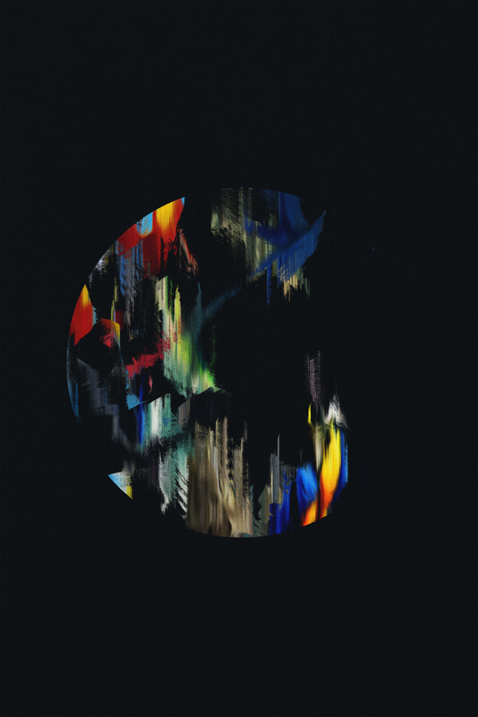 Mesmerised Reality by Quentin Deronzier #glitch #colors #paint #distort #graphic