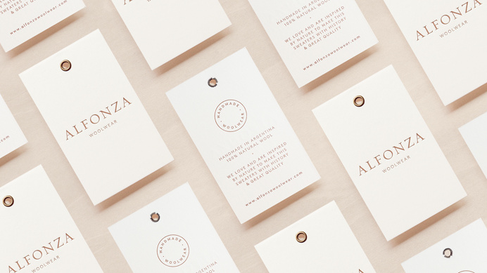 Alfonza woolwear branding corporate design minimal beauty We are Asís buenos aires argentina mindsparkle mag fashion style beige pink women