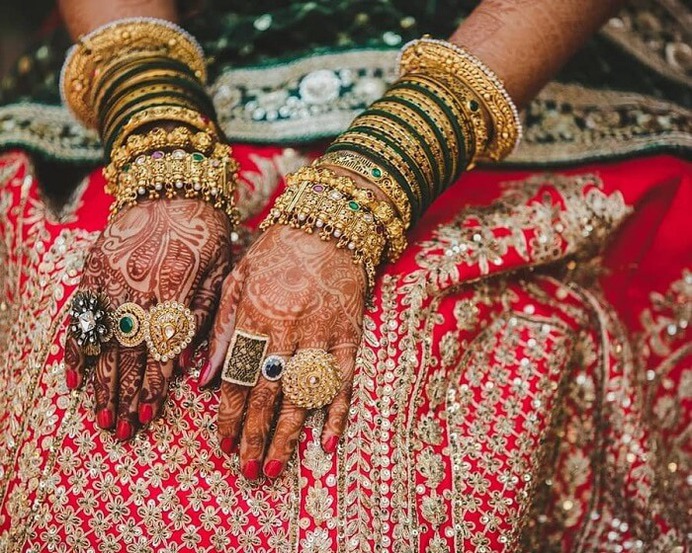 Elegant Bangles Sets for your wedding: Charm up and Chunk Your Bangles