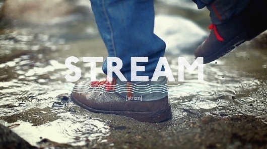 Nick Brue - Personal network #film #white #stream #typography