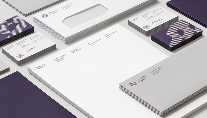Stevenson Systems by Socio Design, United Kingdom #brand #identity #logo #print #stationery
