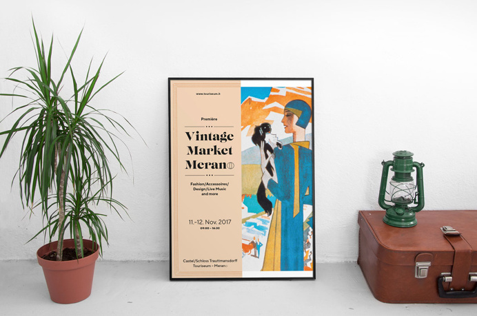 Vintage Market Posters on Behance