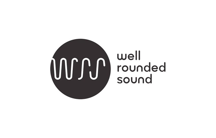 Well Rounded Sound #logo #circle #soundwave