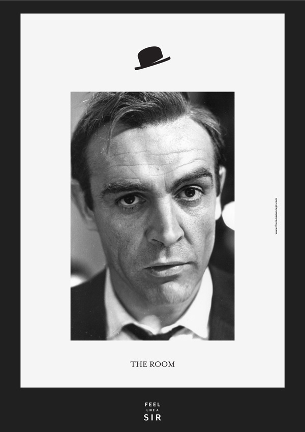 THE ROOM on the Behance Network #british #room #connery #sean #english #the #gentlemen #gentlemens #club