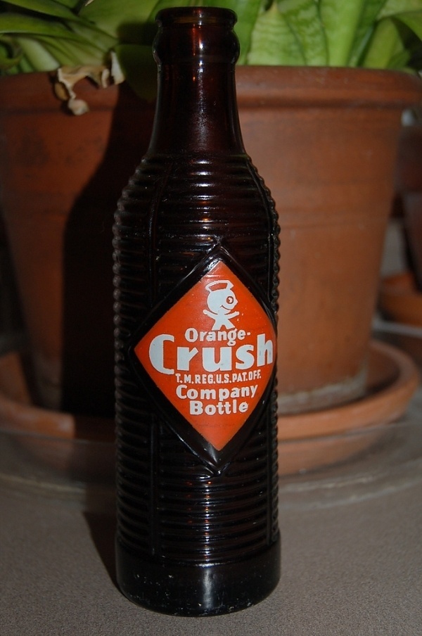 All sizes | Organge Crush | Flickr - Photo Sharing! #vintage #label #typography