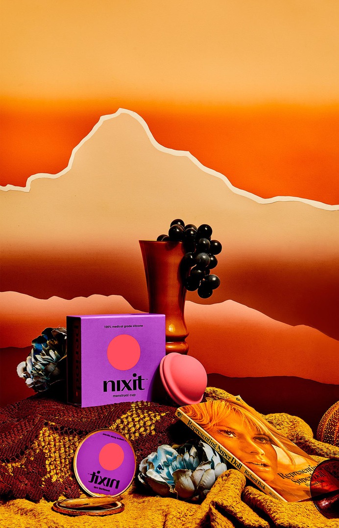 Nixit period Identity & Packaging - Mindsparkle Mag Nixit challenged Designsake Studio to develop the company's brand identity and packaging, asking for a fresh approach to an otherwise considered 'gross' alternative to typical period products. #packaging #logo #identity #branding #design #color #photography #graphic #design #gallery #blog #project #mindsparkle #mag #beautiful #portfolio #designer