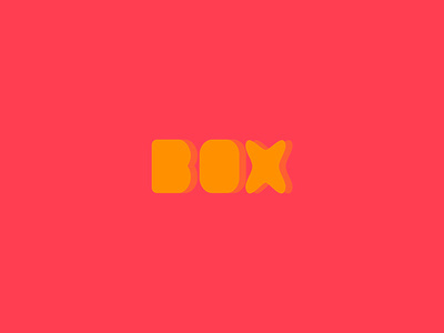 #box #brand #branding #flat #identity #lettering #logo #logotype #typography #verbicon #watermark #wordmark