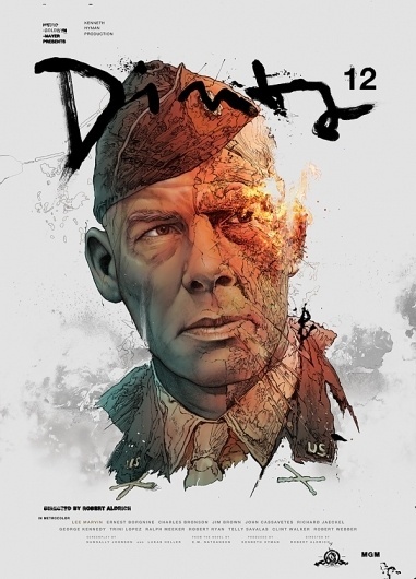 Dirty Dozen on the Behance Network #illustration #poster