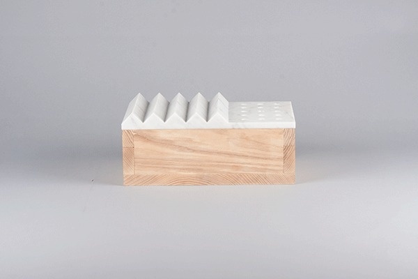 Shkatulka by Lesha Galkin #storage #box #hide #wood #combine #kit #pencils