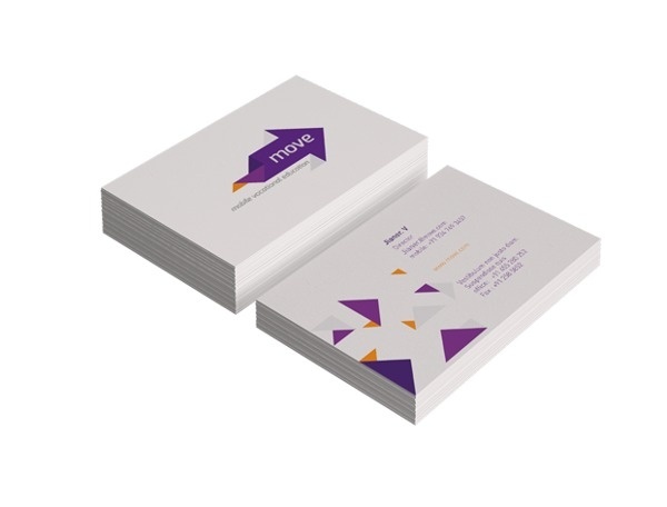 move on Branding Served #card #identity #business #stationery