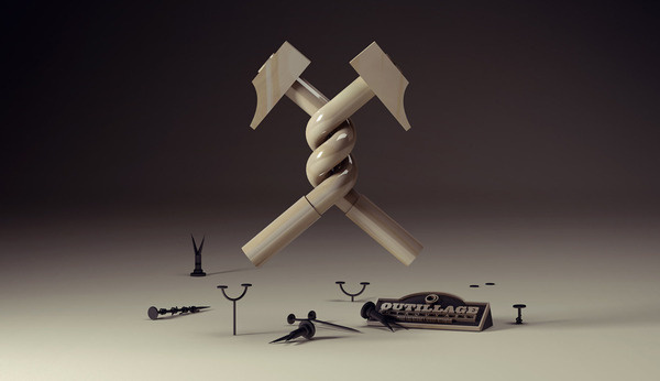 Outillage Introuvable PLASTICBIONIC ::: Art direction, Graphic Design #3d