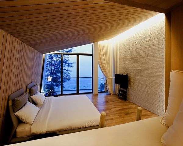 Bedroom in modern style #bears #toys #house #modern #teddy #art #bear