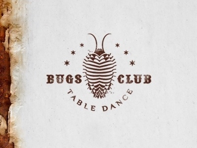 Dribbble - Bugs Club by Type and Signs #logo